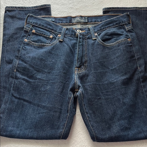 Lucky Brand Other - Lucky Brand Dark Blue Straight Jeans